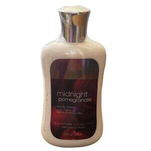 NEW Bath & Body Works MIDNIGHT POMEGRANTE Body Lotion 8 FL OZ Signature NLA